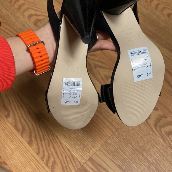 Asos zara style sandals bow shoes - Picture 4 of 5